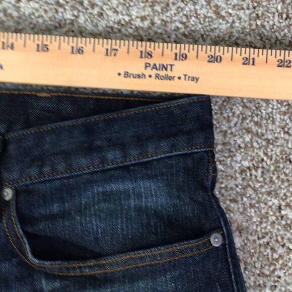 Banana Republic Straight Fit Jeans 40x36, Dark Wash - Picture 9 of 11